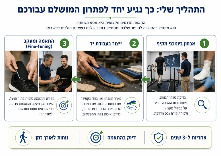 מדרס לדורבן 3 שנות אחריות